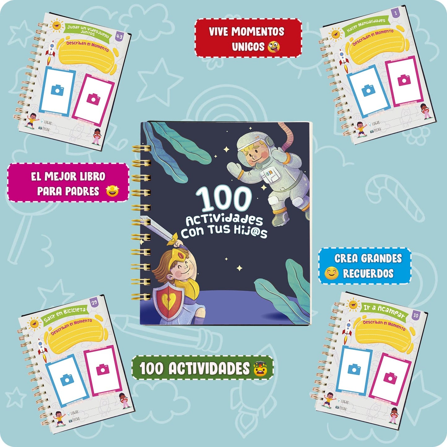 100 actividades con tus hij@s - 100 IDEAS